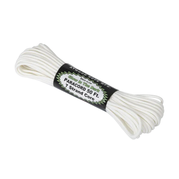 Atwood Rope MFG Linka 550 Paracord Glow In The Dark (50ft)