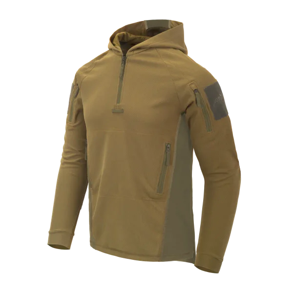 Bluza Helikon-Tex RANGE HOODIE - TopCool — Coyote / Adaptive Green