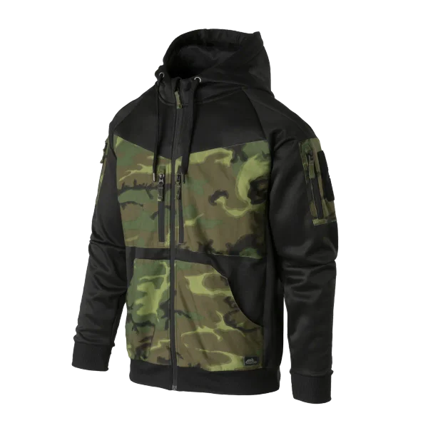 Bluza Helikon-Tex ROGUE Hoodie (FullZip) — Black / ERDL