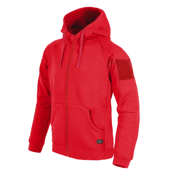 Bluza Helikon-Tex Urban Tactical Hoodie Lite (FullZip) — Red