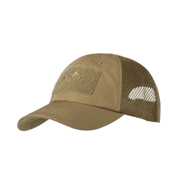 Czapka Baseball Helikon-Tex VENT - PolyCotton Ripstop — Coyote