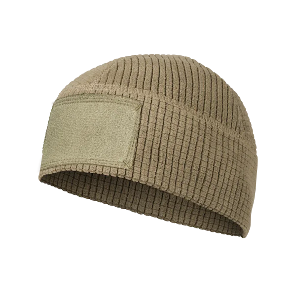 Czapka Helikon-Tex RANGE Beanie S/M - Grid Fleece — Coyote