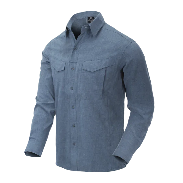 Koszula Helikon-Tex DEFENDER Mk2 Gentleman — Melange Blue