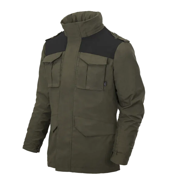 Kurtka Helikon-Tex Covert M-65 — Taiga Green / Black