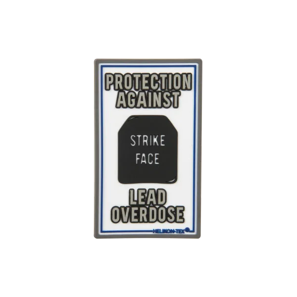 Emblemat Helikon-Tex "Lead Overdose" — White