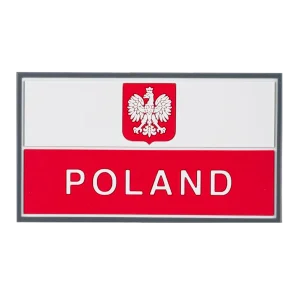 Emblemat Helikon-Tex Flaga PL z godłem (90 x 50 mm) - PVC