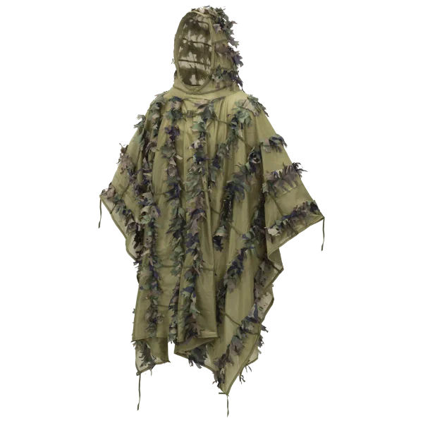 LEAF GHILLIE PONCHO Helikon-Tex — US Woodland