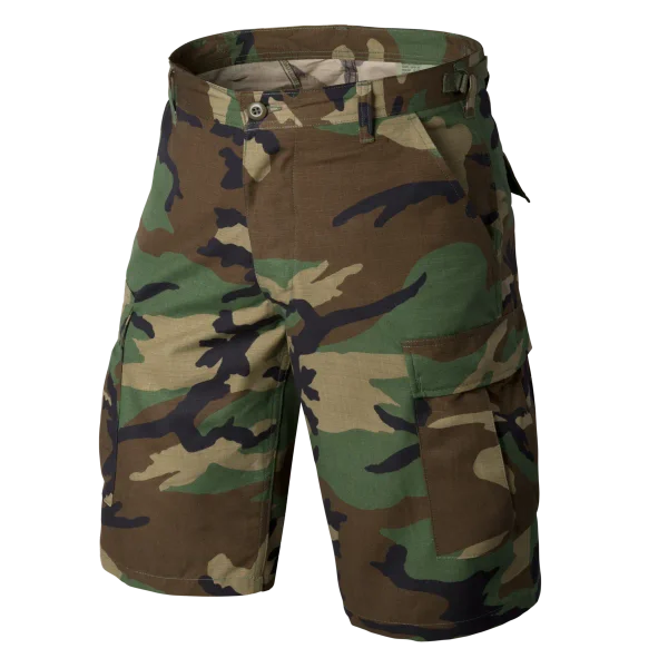 Krótkie Spodnie Helikon-Tex BDU - PolyCotton Ripstop — US Woodland