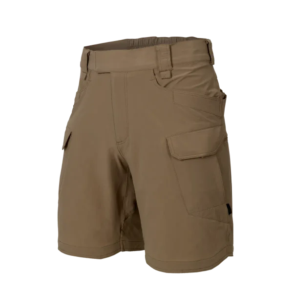 Spodnie Helikon-Tex OTS (Outdoor Tactical Shorts) 8.5" - VersaStretch Lite — Mud Brown