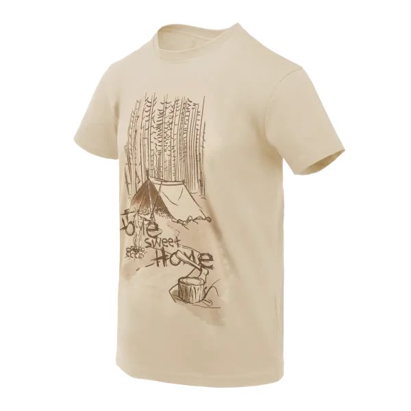 T-Shirt Helikon-Tex (Home Sweet Home) — Khaki