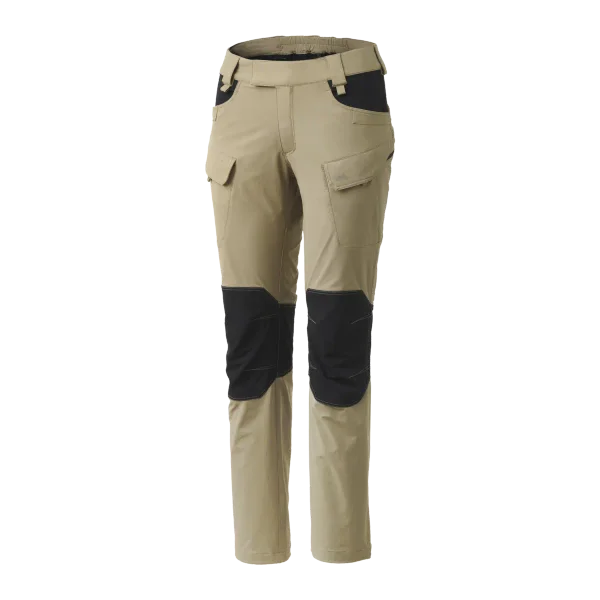 Spodnie damskie Helikon-Tex OTP (Outdoor Tactical Pants) - VersaStretch — Khaki / Black