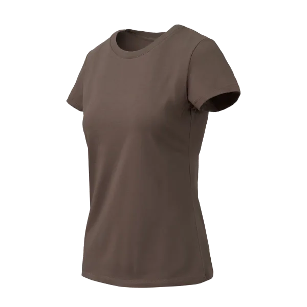 T-shirt damski Helikon-Tex Slim Organic — Earth Brown
