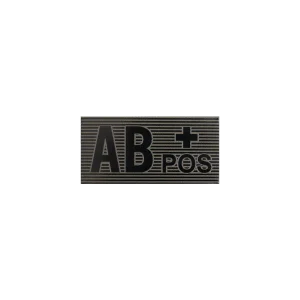 Direct Action AB Rh+ blood type patch