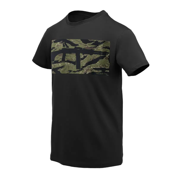 T-Shirt Helikon-Tex (RPD) — Black / Tiger Stripe