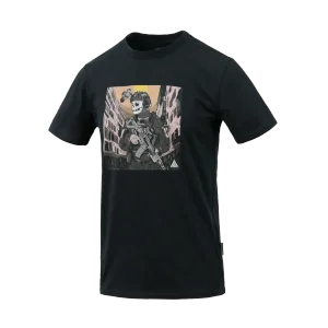 Direct Action T-shirt DA SKELETON - Cotton