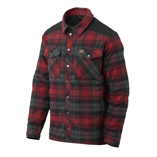 Koszula Helikon-Tex Winter Warden — Slate Crimson Plaid
