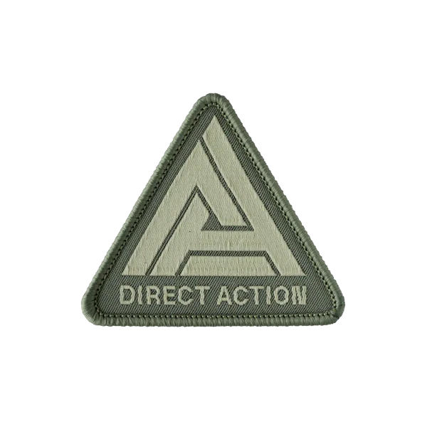 Direct Action Logo Patch — Ranger Green