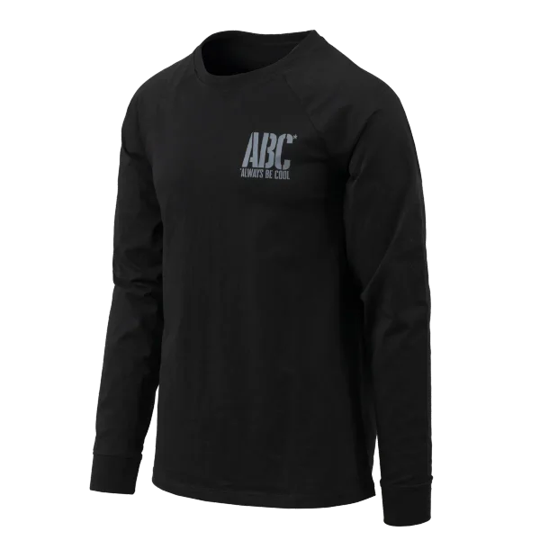 T-shirt Long Sleeve Helikon-Tex (ABC Always Be Cool) — Black