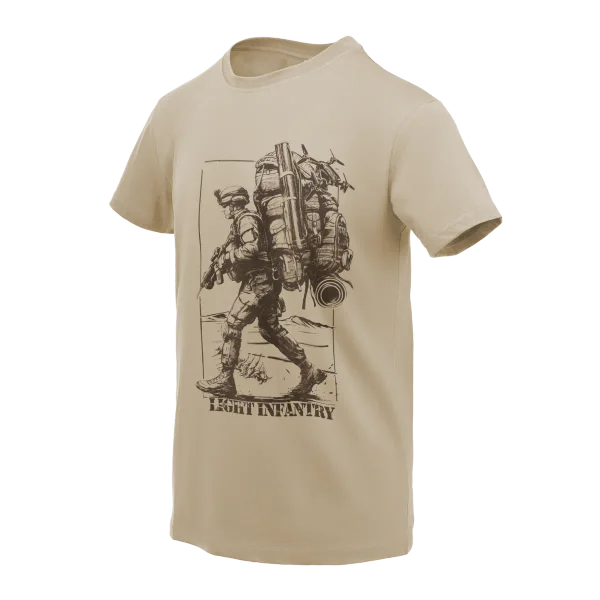 T-shirt Helikon-Tex (Light infantry) — Khaki