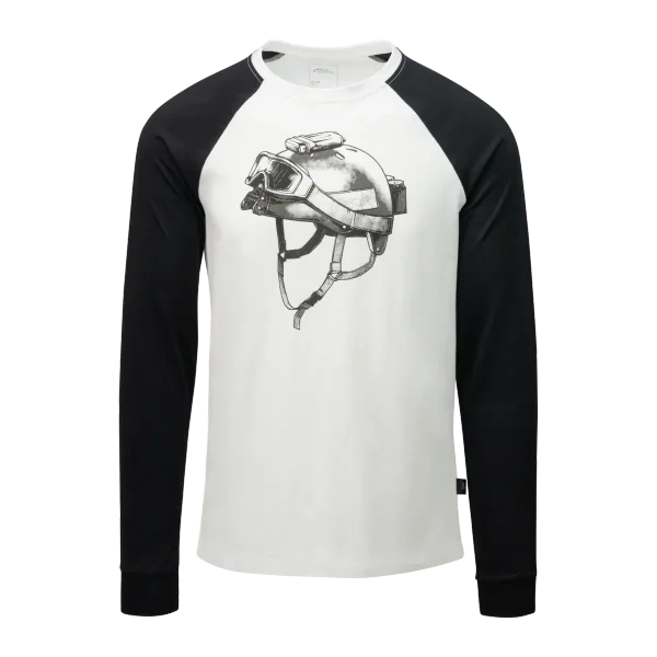 T-shirt Long Sleeve Helikon-Tex (Delta Helmet) — White