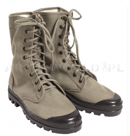 Buty Trampki Francuskie CANVAS Olive Mil-tec (12831500)