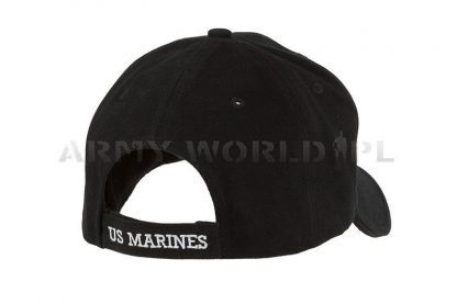 Czapka Z Daszkiem Baseball MARINES Mil-tec Czarna (12318330)