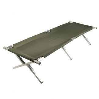 Łóżko Polowe US Army Aluminiowe 210 x 70 cm Składane Mil-tec (14401000)