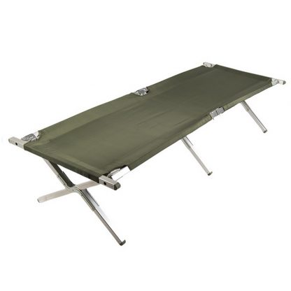 Łóżko Polowe US Army Aluminiowe 210 x 70 cm Składane Mil-tec (14401000)