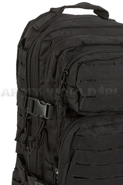 Plecak Model US Assault Pack LG (36l) LASER CUT Mil-tec Czarny (14002702)