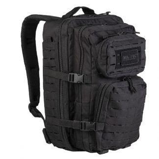 Plecak Model US Assault Pack LG (36l) LASER CUT Mil-tec Czarny (14002702)