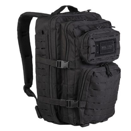 Plecak Model US Assault Pack LG (36l) LASER CUT Mil-tec Czarny (14002702)