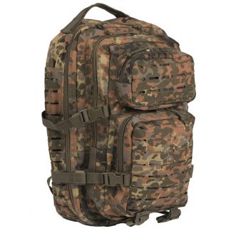 Plecak Model US Assault Pack LG (36l) LASER CUT Mil-tec Flecktarn (14002721)