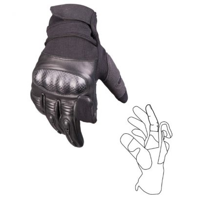 Rękawice Taktyczne TACTICAL GLOVES GEN II Mil-tec Czarne