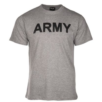 T-shirt ARMY Mil-tec Szary (11063008)