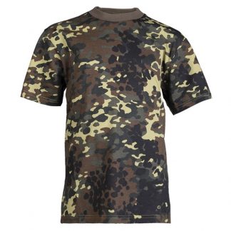 T-shirt Dziecięcy Bawełniany Mil-tec Flecktarn (12012021)