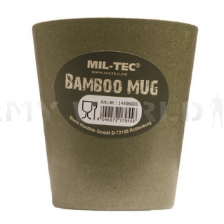 Zestaw Naczyń Bambusowych Mil-tec Olive Green